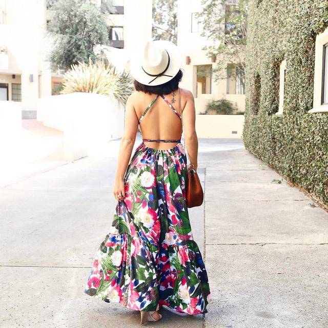 open back dress