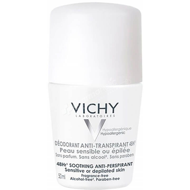 Vichy 48H Soothing Anti-Perspirant Roll-On