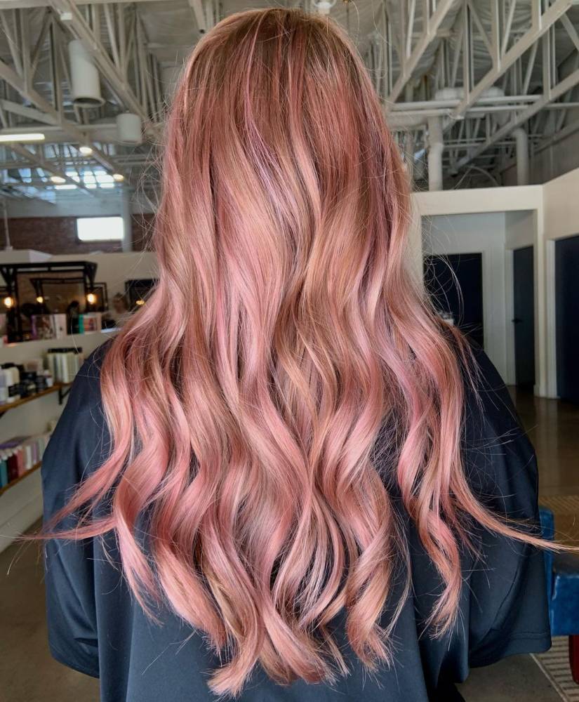 pastel pink