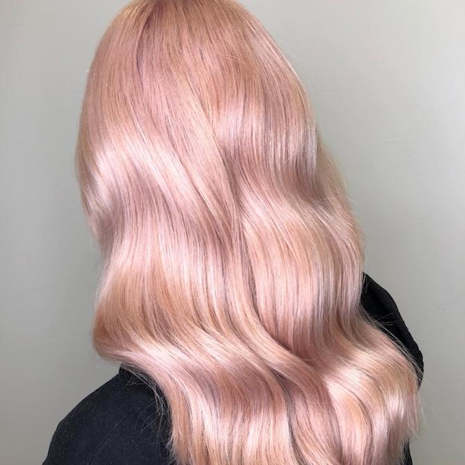 pastel pink