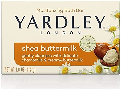 صابونة Yardley London Shea Buttermilk Sensitive Skin Naturally 
