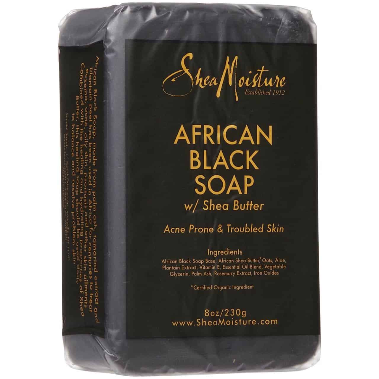  صابون للبشرة الحساسة SheaMoisture Bar Soap for Troubled Skin African Black Soap Cleanse