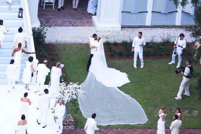 زفاف جي لو وبن 