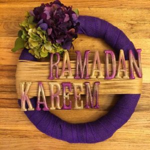زينة رمضان لباب البيت