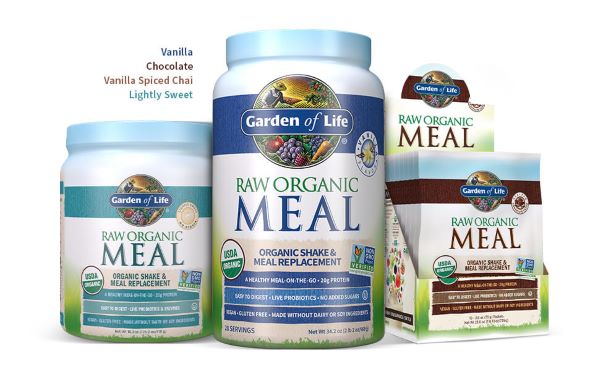 ‏Garden of Life Meal Vanilla Powder