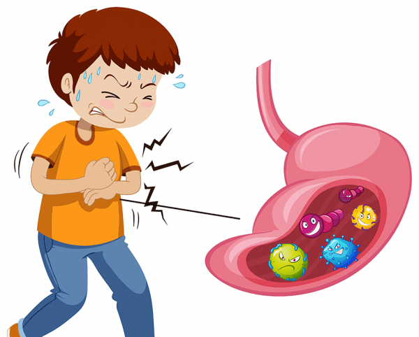 علاج جرثومة المعدة للاطفال 