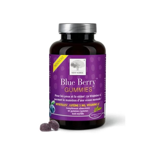 New Nordic Blue Berry Gummies – 60 Gummies