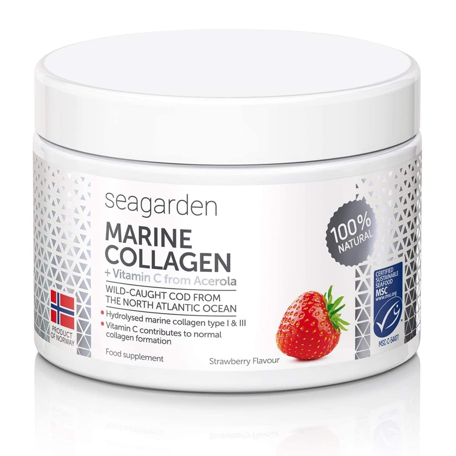 SEAGARDEN Norwegian Marine Collagen Powder