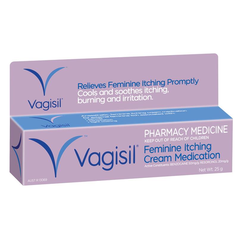 Vagisil Feminine Itching Cream Medication