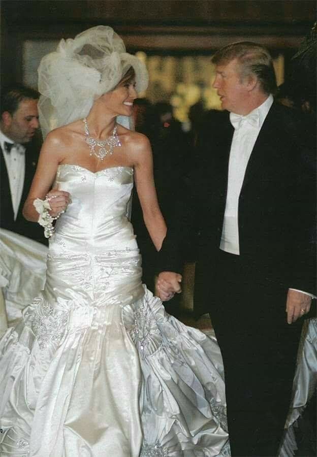  زفاف دونالد وميلانيا ترامب 