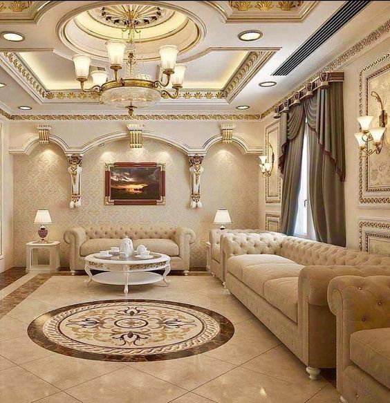 ديكورات جبس فرنسي للمجالس