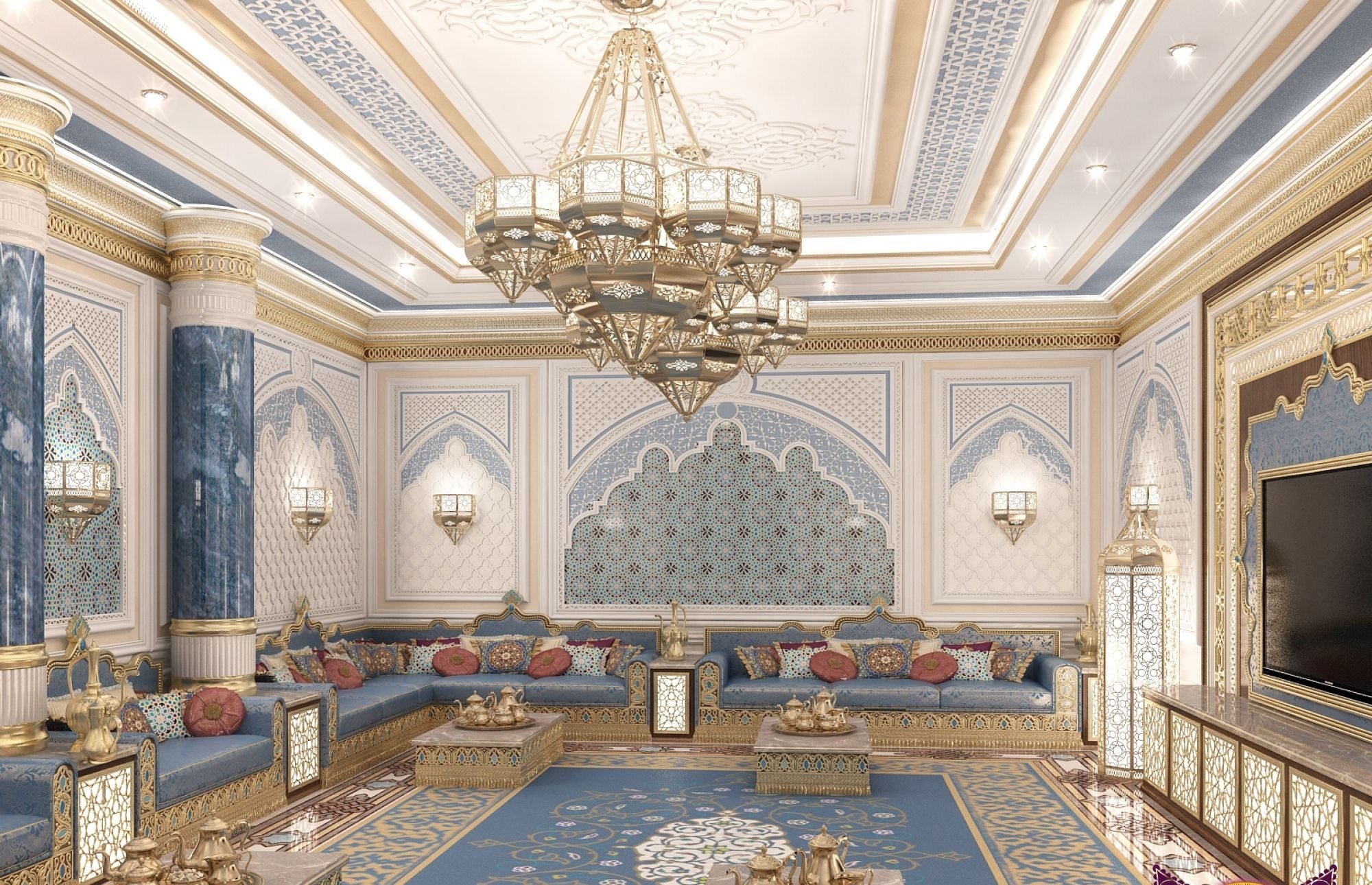 ديكورات مجالس فخمه