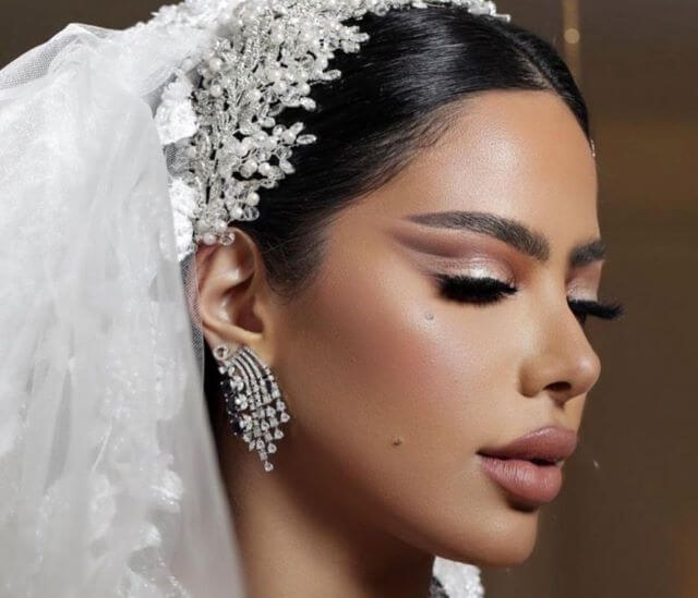 مكياج عروس 2022 بأنامل خبيرة التجميل السعودية منى النعمان