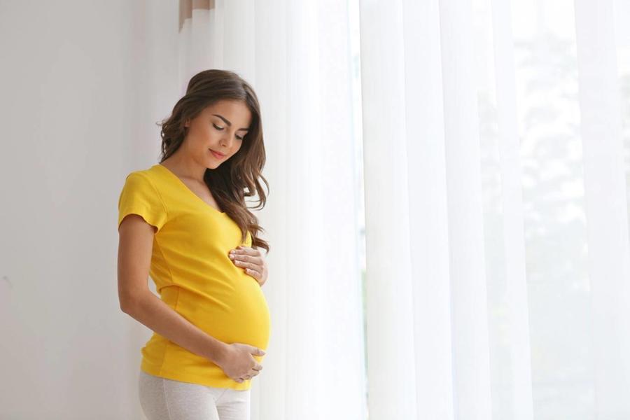 العلاقة بين البطن النازل ونوع الجنين