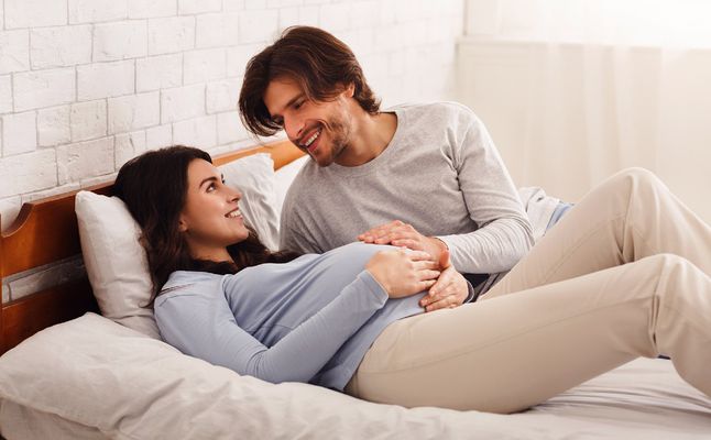 هل وصول الحامل للنشوة يضر الجنين ؟