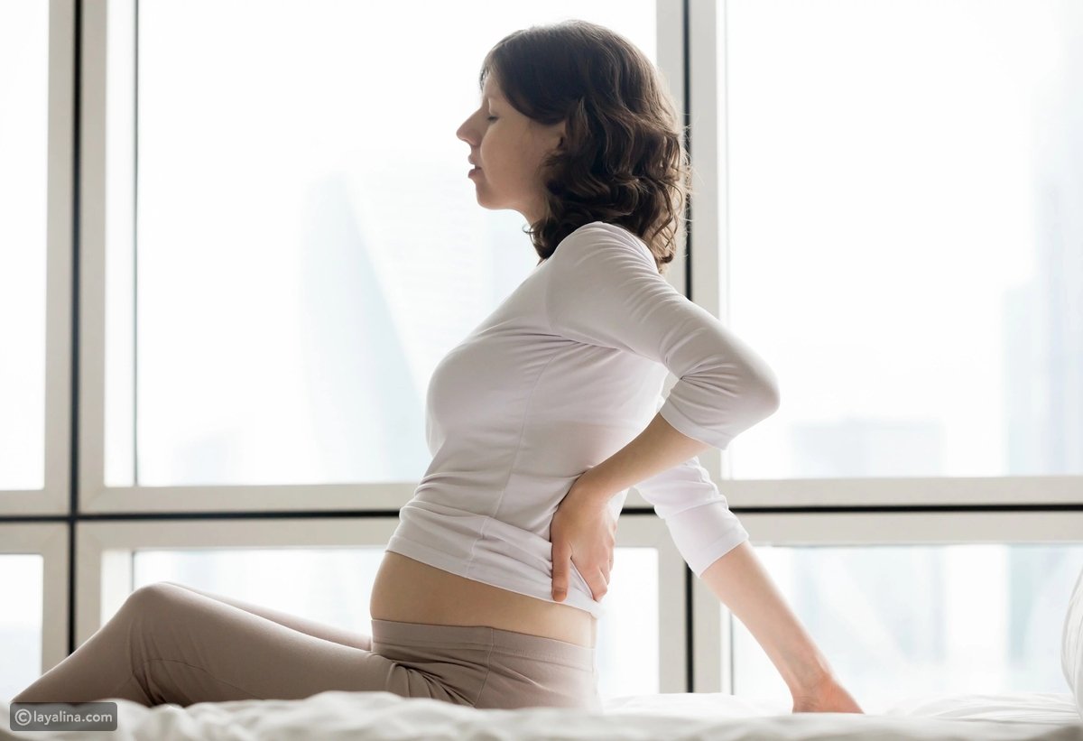كيف يكون ألم الظهر في بداية الحمل؟