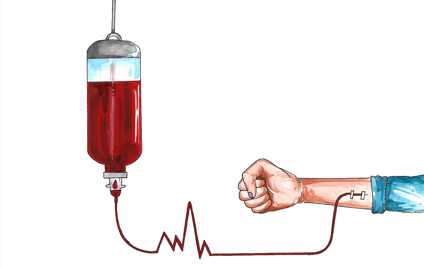 اي فصائل الدم تعد مستقبلا عام في عمليات نقل الدم