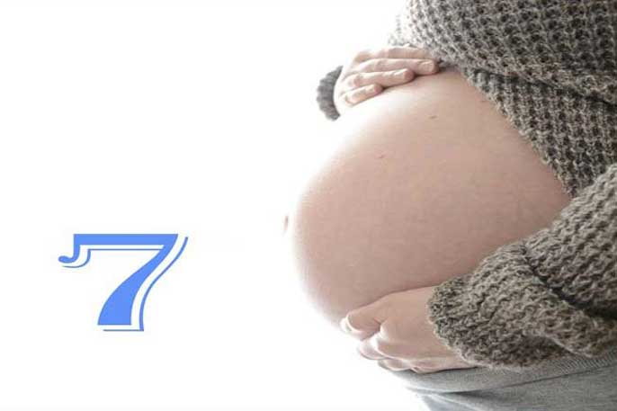ما هي اعراض الحمل في الشهر السابع؟