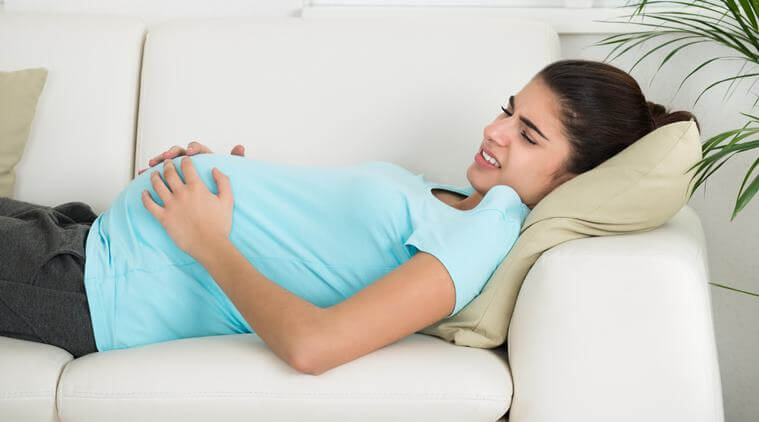 علاج النفخة والغازات للحامل