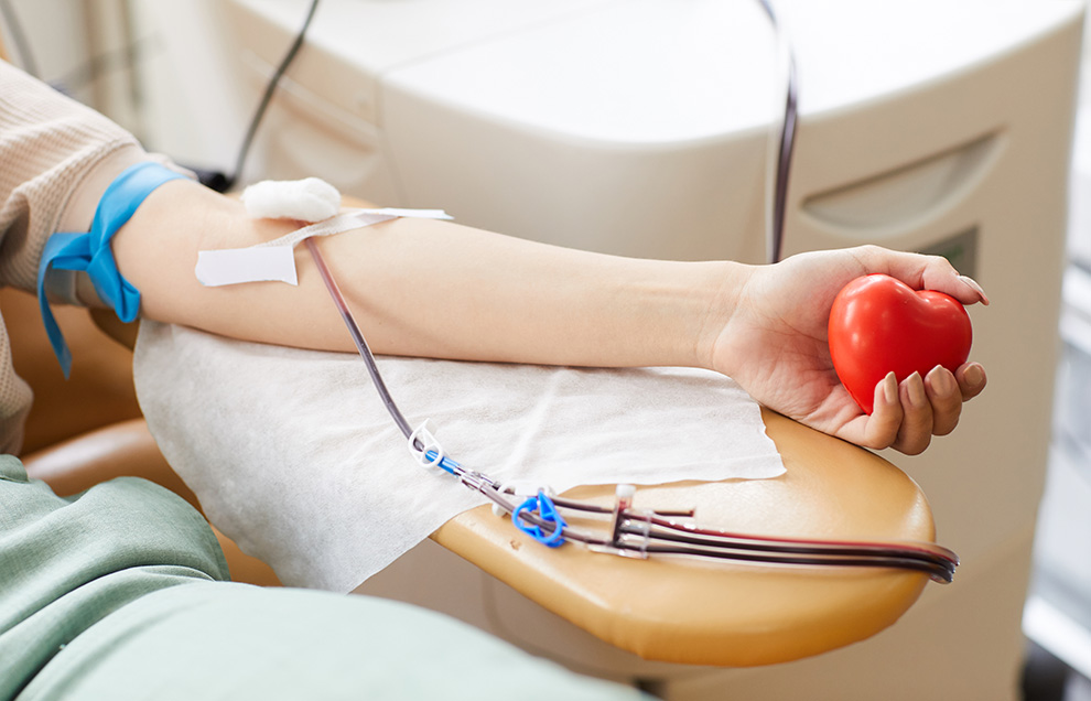 هل التبرع بالدم مفيد؟