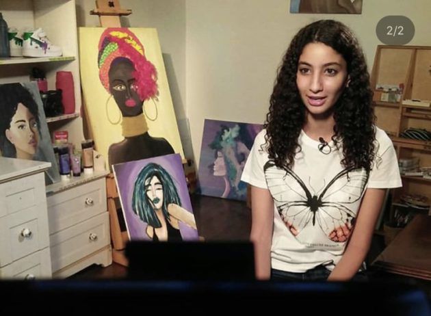 فيديو | ابنة منى زكي وأحمد حلمي تخطف الأنظار في ظهورها النادر