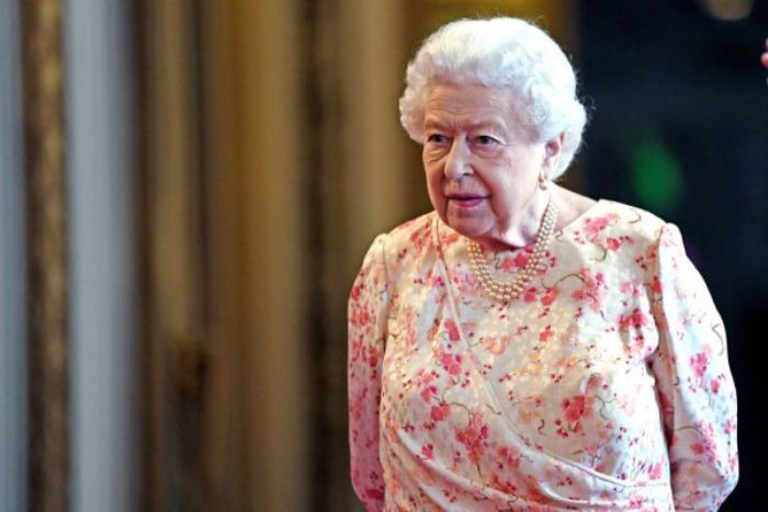 الملكة إليزابيث تشاهد إزاحة الستار عن صورة جديدة لها عبر الفيديو