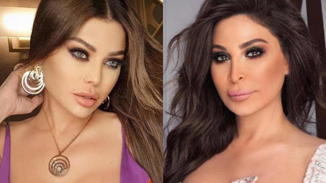 بالفيديو إليسا في ضيافة هيفاء وهبي ويستمتعان بتناول الكيك