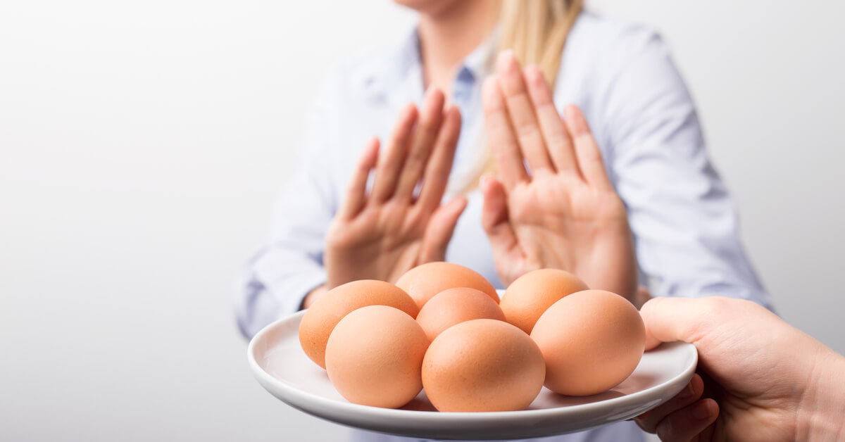 ما هي اعراض حساسية البيض؟